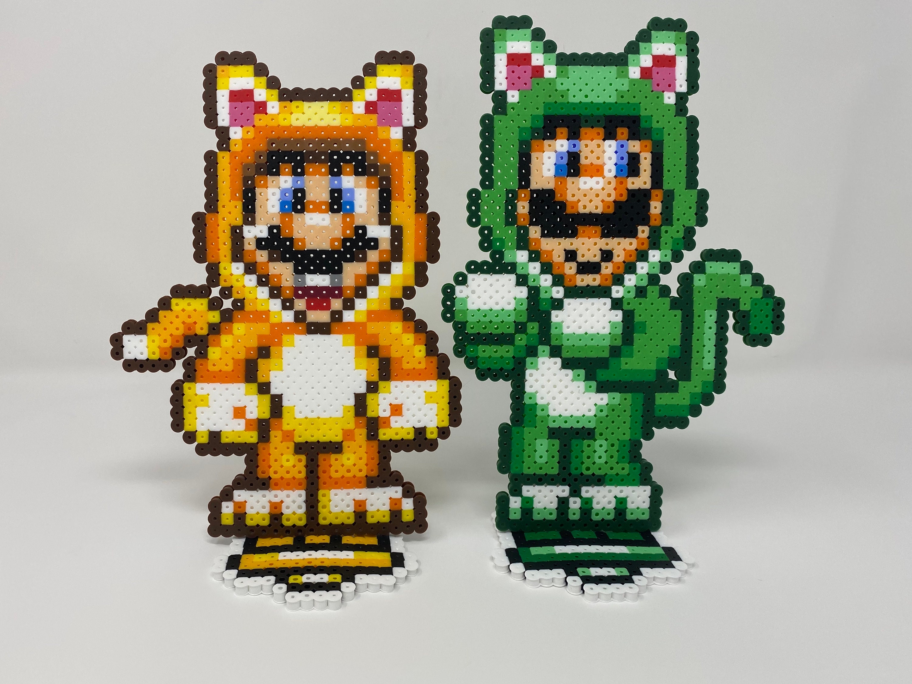 Mario 3D World Perler Bead Sprites - Etsy