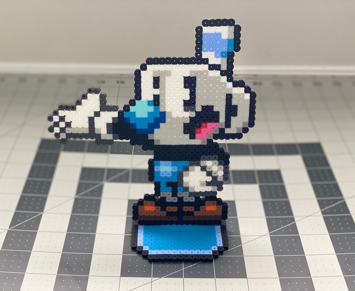 Cuphead Perler Bead Sprites Etsy Canada
