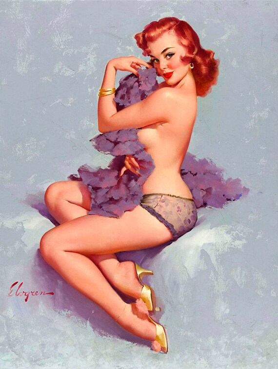 METAL VINTAGE RETRO PIN UP ART FRAHM TIN SIGN WALL PLAQUE FRIDGE MAGNET