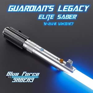 Guardian’s Legacy Lightsaber | Neopixel | RGB Baselit, XenoPixel, Proffie | Smoothswing FX | Dueling Ready | Skywalker | Blue Force Sabers
