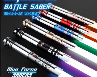 Oathkeeper Lightsaber | Neopixel | RGB Baselit or XenoPixel | Smoothswing FX | Dueling Ready | Blue Force Sabers