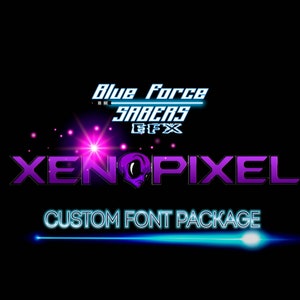 XenoPixel Soundboard - Custom Font Package