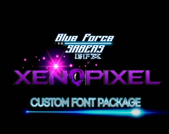 XenoPixel Soundboard - Custom Font Package
