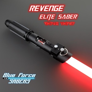 Revenge Lightsaber | Neopixel | Crystal Chamber | XenoPixel & Proffie | Smoothswing FX | Dueling Ready | Vader | Blue Force Sabers