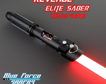 Revenge Lightsaber | Neopixel | Crystal Chamber | XenoPixel & Proffie | Smoothswing FX | Dueling Ready | Vader | Blue Force Sabers