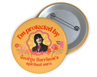 George Harrison’s Wife (real) Badge/ Pin/ Button - Etsy