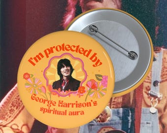 George Harrison Button