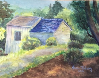 The Old Farm Shed Kingsville (Giclee print)