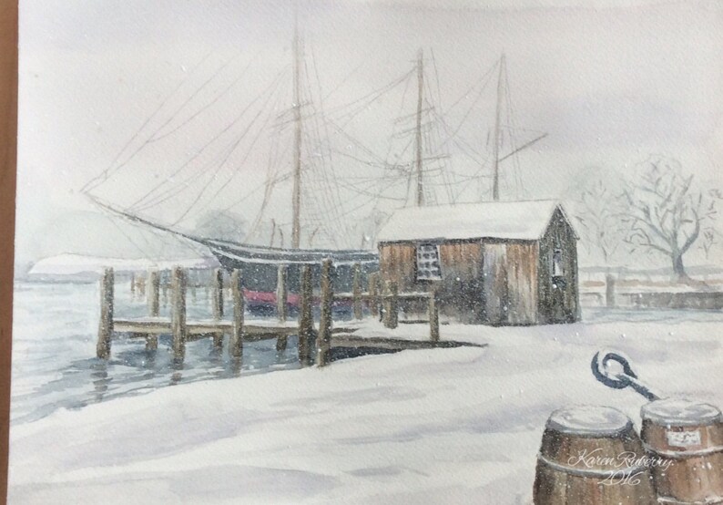 Mystic Seaport Giclée Print image 1