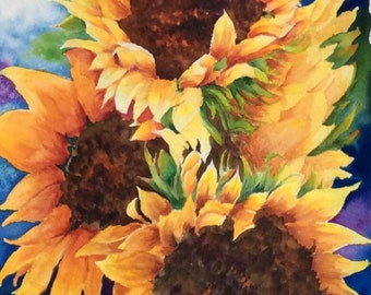 Glorious Sunflowers   (NOTECARDS CARDS)