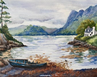 Scottish Loch (Giclée Print)