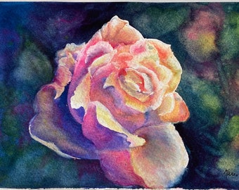 Rose (original watercolor)