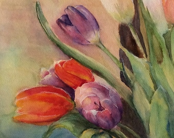 Tulips Giclée Print)