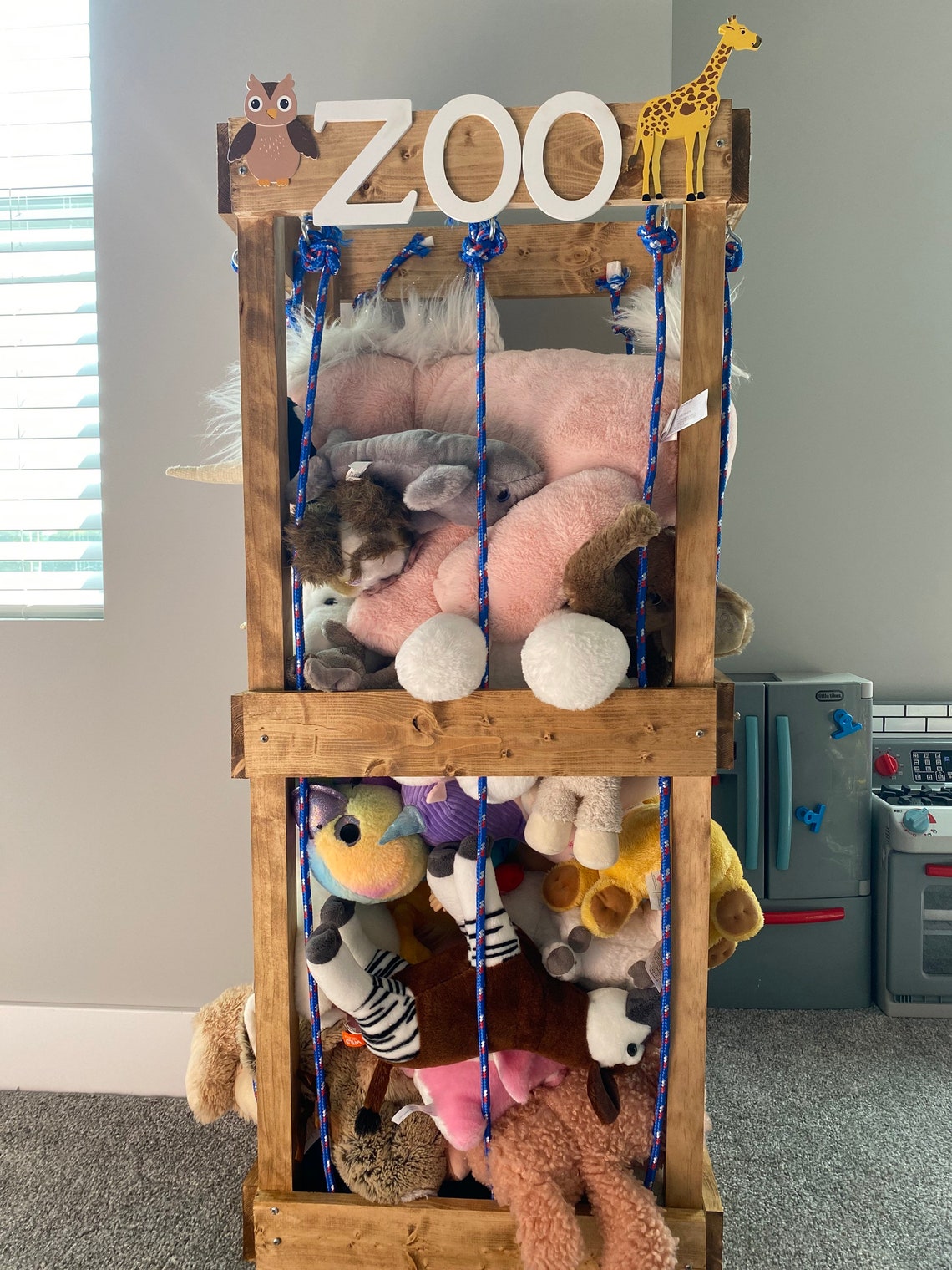 Zoo Toy Storage Etsy