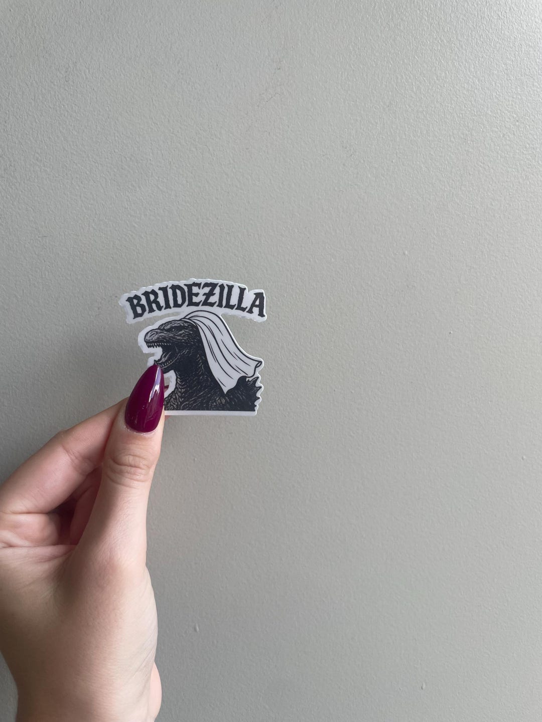 Bridezilla Sticker | Funny Wedding Vinyl Decal | Bachelorette Party ...