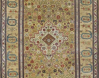 Mid 19th Century Caucasian Shusha Karabagh Carpet