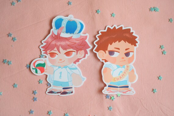 aoba johsai oikawa iwaizumi haikyuu haikyuu stickers etsy ireland