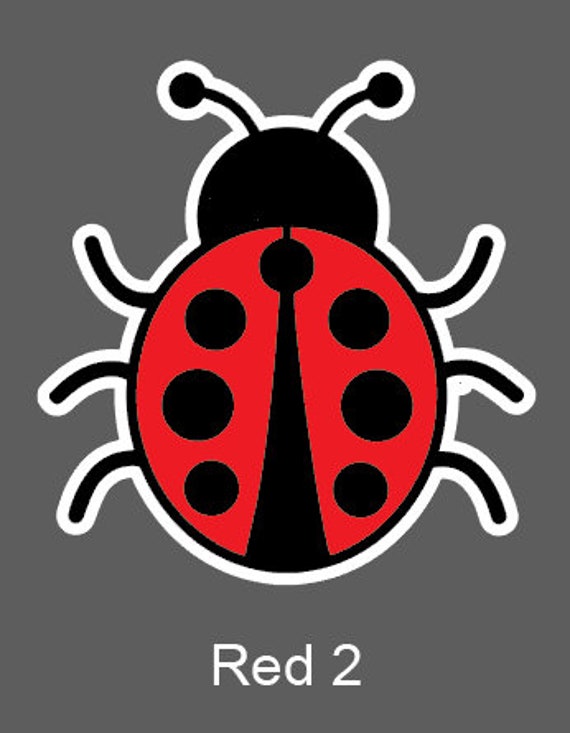 Lady Bug Sticker, Ladybug Sticker, Cute Animal Stickers, Scrapbook