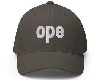 Ope Embroidered Baseball Cap - Midwesterner Gift