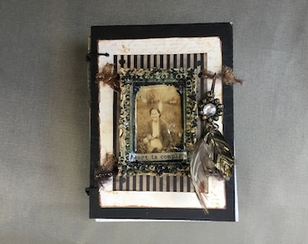 Artist book, vintage journal