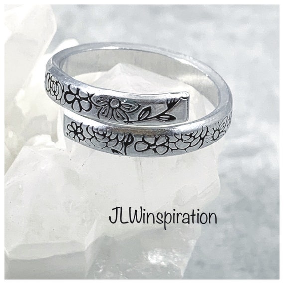 Flowers aluminum wrap ring