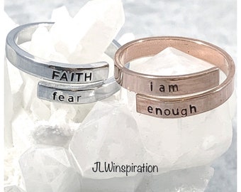 Anillo envolvente de cobre o aluminio personalizado