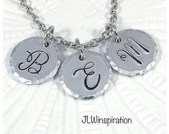 Personalized initials necklace