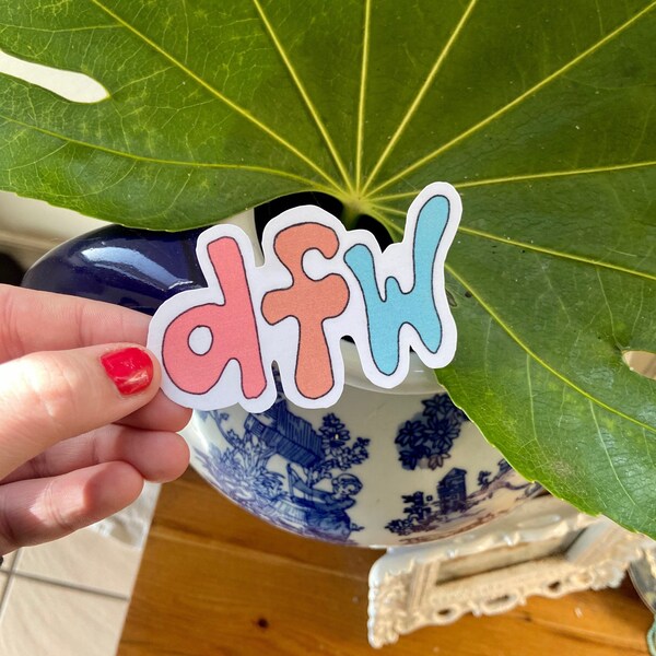 DFW sticker