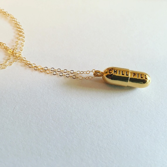 Chill Pill Pendant Back in Stock Etsy