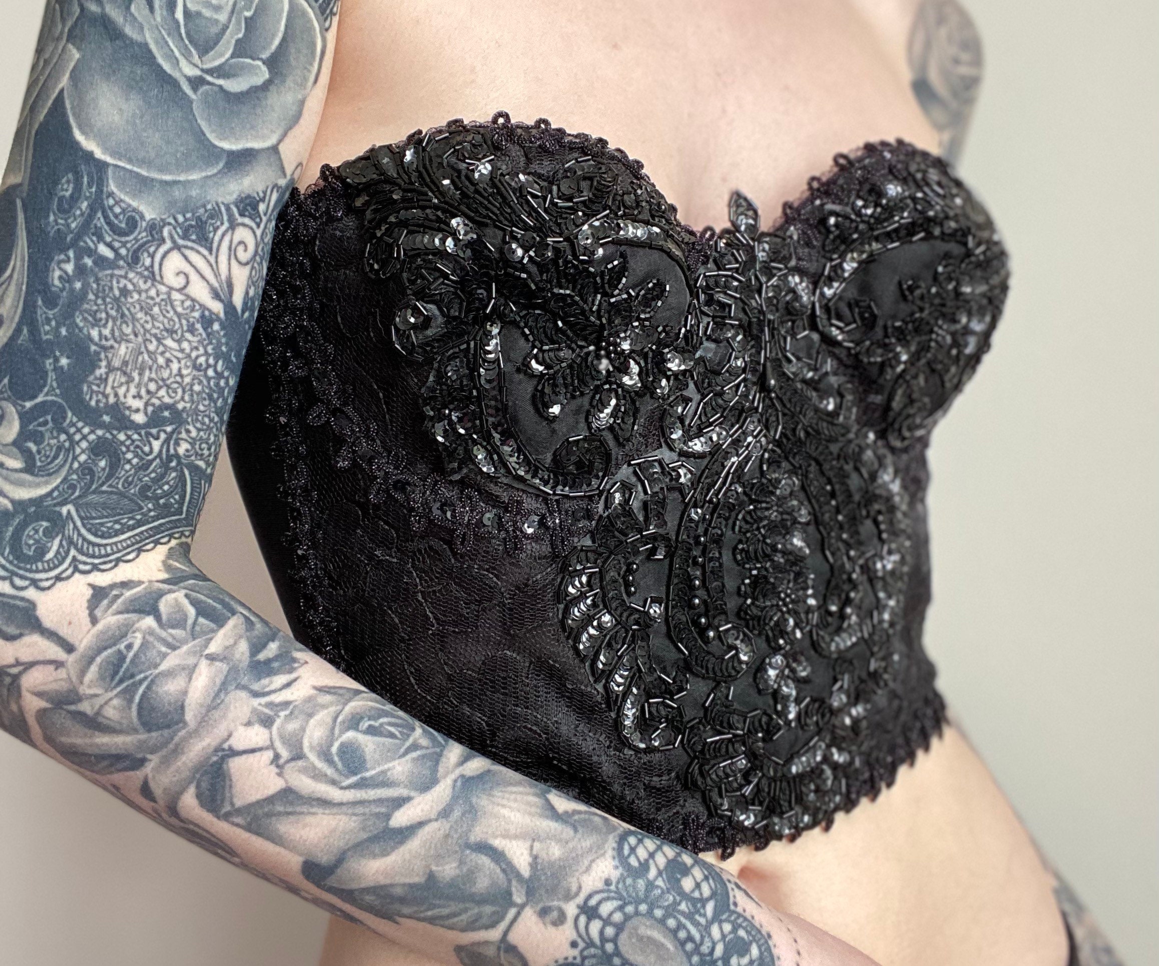 Embroidered Bustier -  Canada