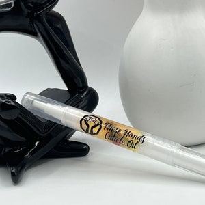 All Natural Cuticle Oil Pens with Dried Flowers