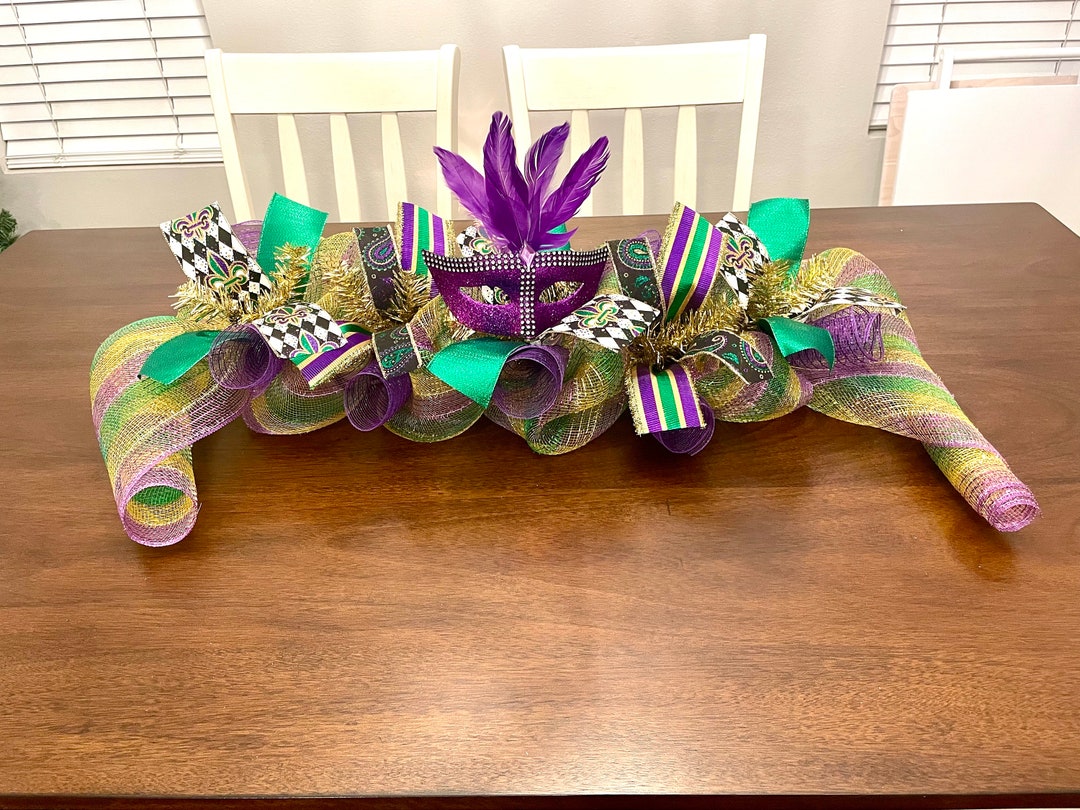 mardi gras mailbox decorations