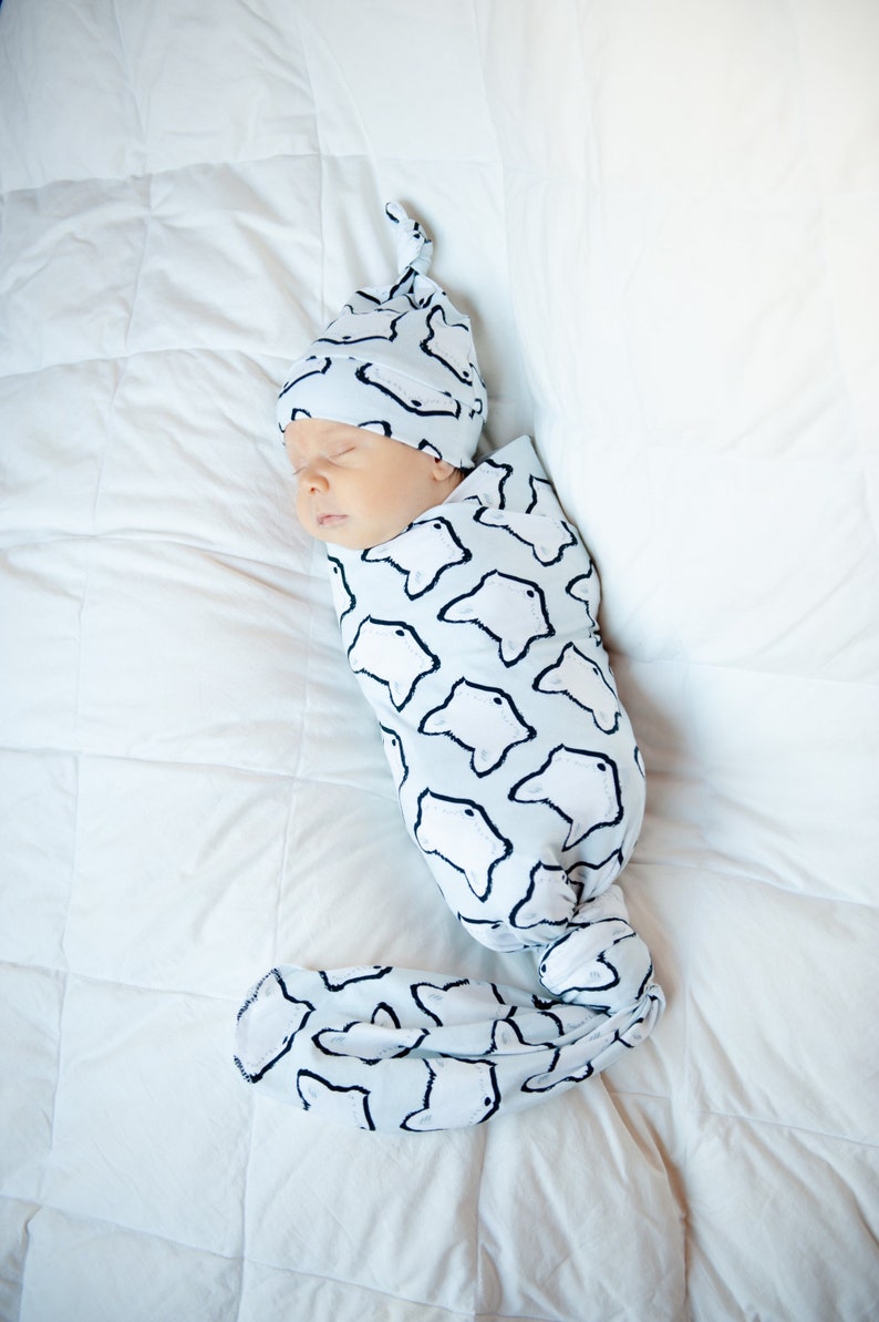 fox swaddle set