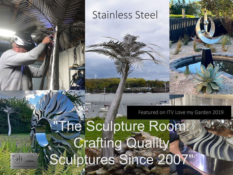 Large Wall Artcontemporary Wall Sculpturestainless Steel ,over Sofa