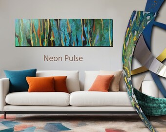 Multicoloured paintings-Abstract wall art-minimalistic wall sculpture-contemporary art-multicoloured sculpture.