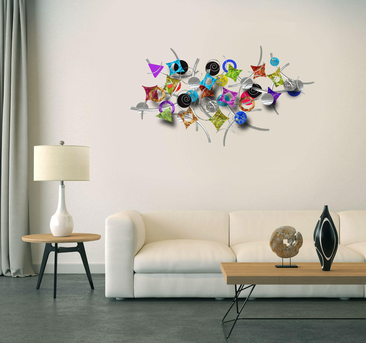 Metal Wall Art Abstract Art Etsy UK