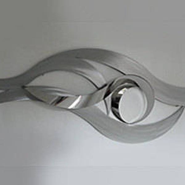 Silver Wall Art Etsy