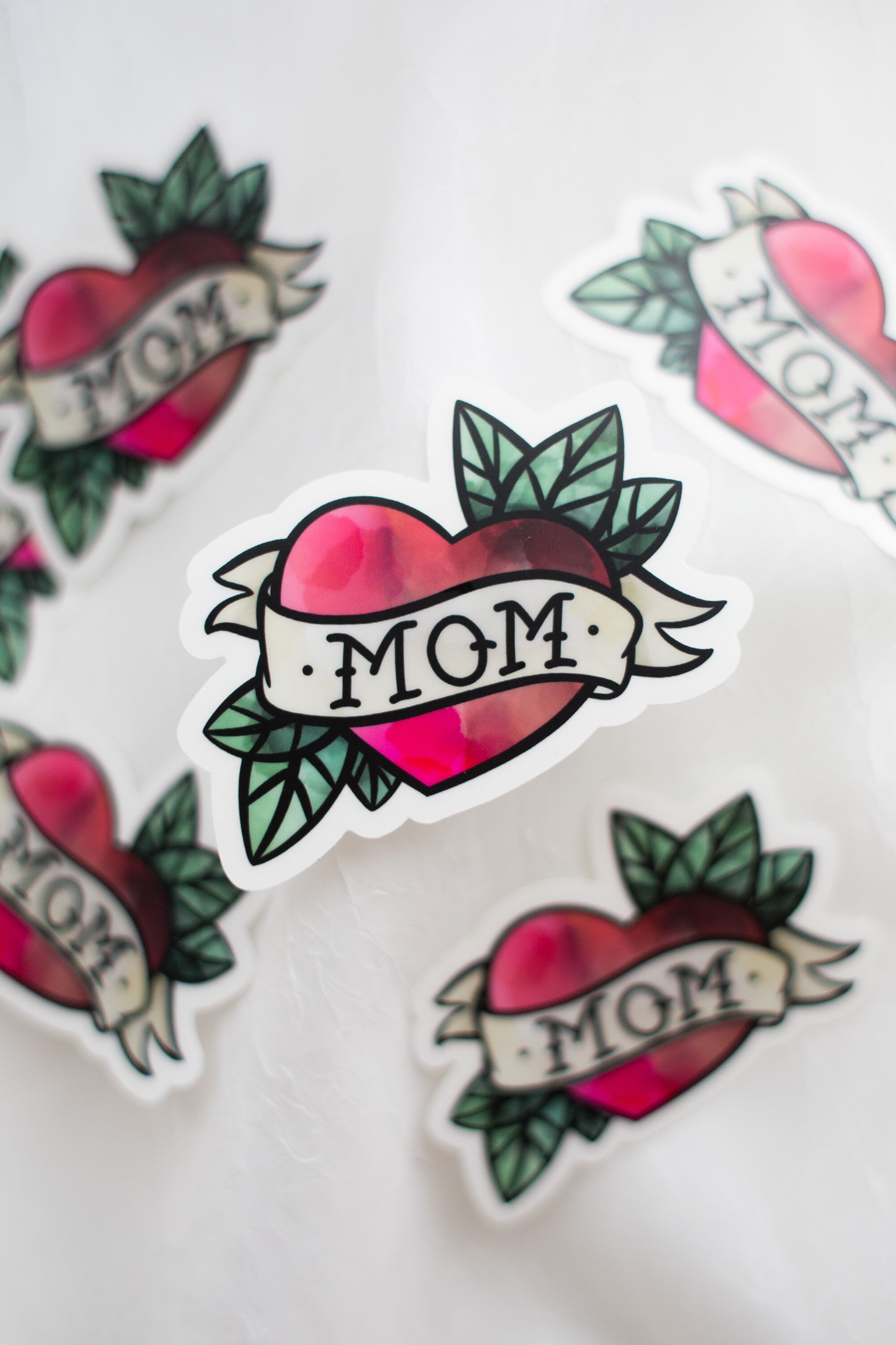 Mom Sticker - Mom Tattoo Sticker - Tattoo Sticker - Yeti Sticker - Mom ...
