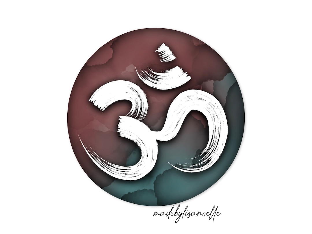 Om Sticker Vector OM Sticker - Vinyl Sticker - Yoga Sticker - Yeti Sticker - Om Symbol ...
