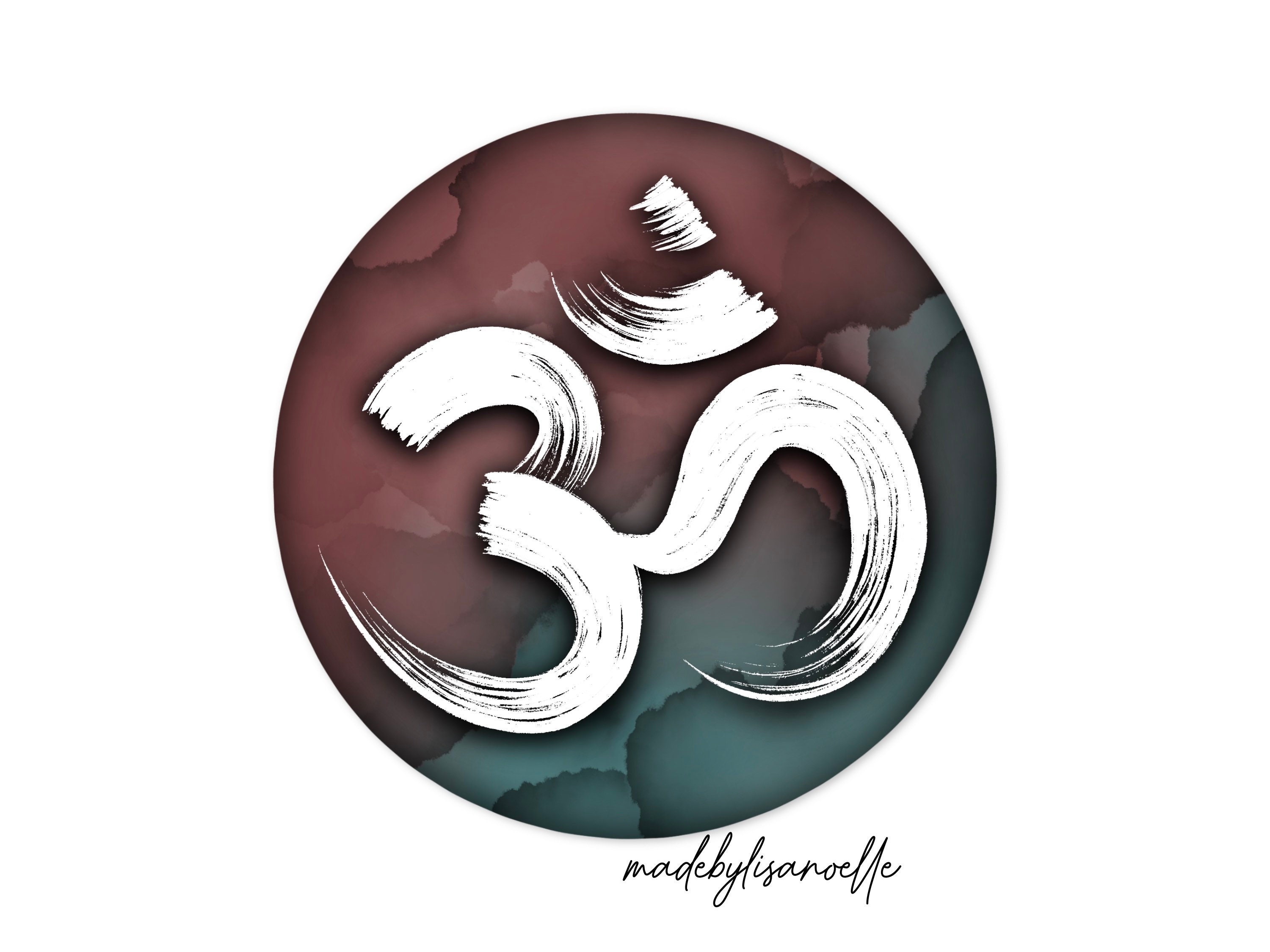 OM Sticker - Vinyl Sticker - Yoga Sticker - Yeti Sticker - Om Symbol ...