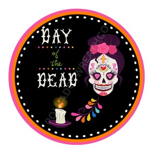 Decoración del hogar del día de los muertos, letrero de Halloween para corona, letrero de corona de caída de metal, letrero de corona espeluznante