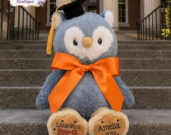 Pre-k Grad Gift, Preschool Grad Gift, Owl Grad Gift, kindergarten, 2026 Grad Gift, Personalized 2026 Grad, Graduation, Class of 2026
