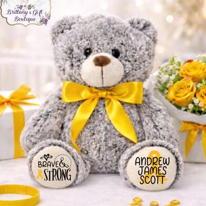 Cancer Teddy Bears - Etsy