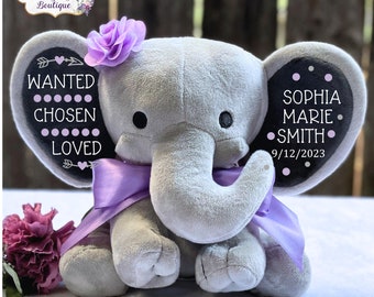 Adoption Gift, Girl Adoption Gift, Adoption Keepsake, Adoption Celebration, Family Gift, Gottcha Day, Forever Family, Adoption, Newborn Gift
