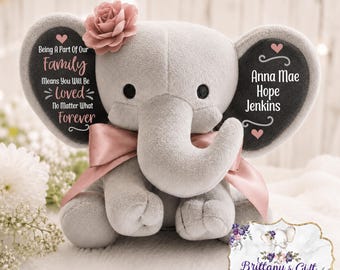 Adoption Gift, Girl Adoption Gift, Adoption Keepsake, Adoption Celebration, Family Gift, Gotcha Day, Forever Family, Adoption,