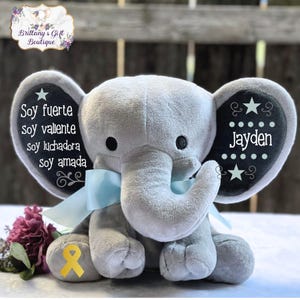 Spanish Cancer Gift, Childhood Cancer, Childhood Cancer Gift, Cancer Remission Gift, Cancer Support, Gold Ribbon for Cancer,