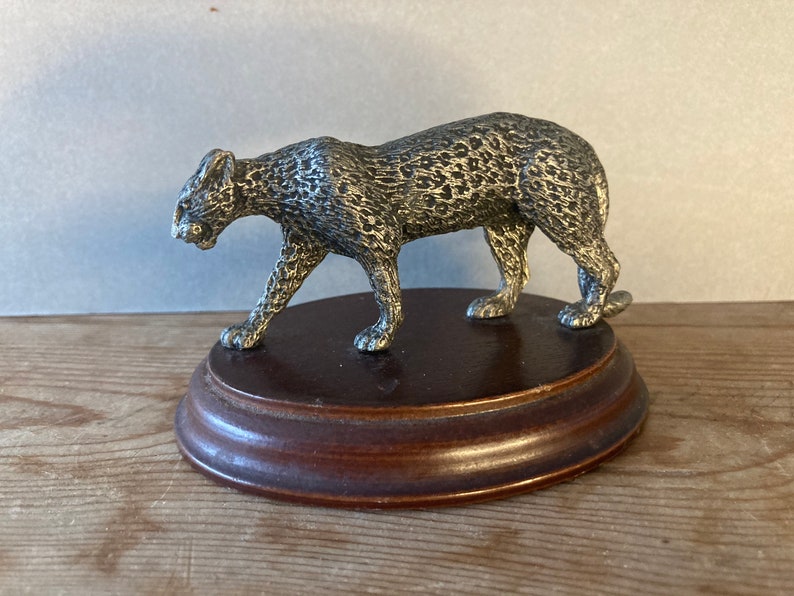 professional pewter leopard patent