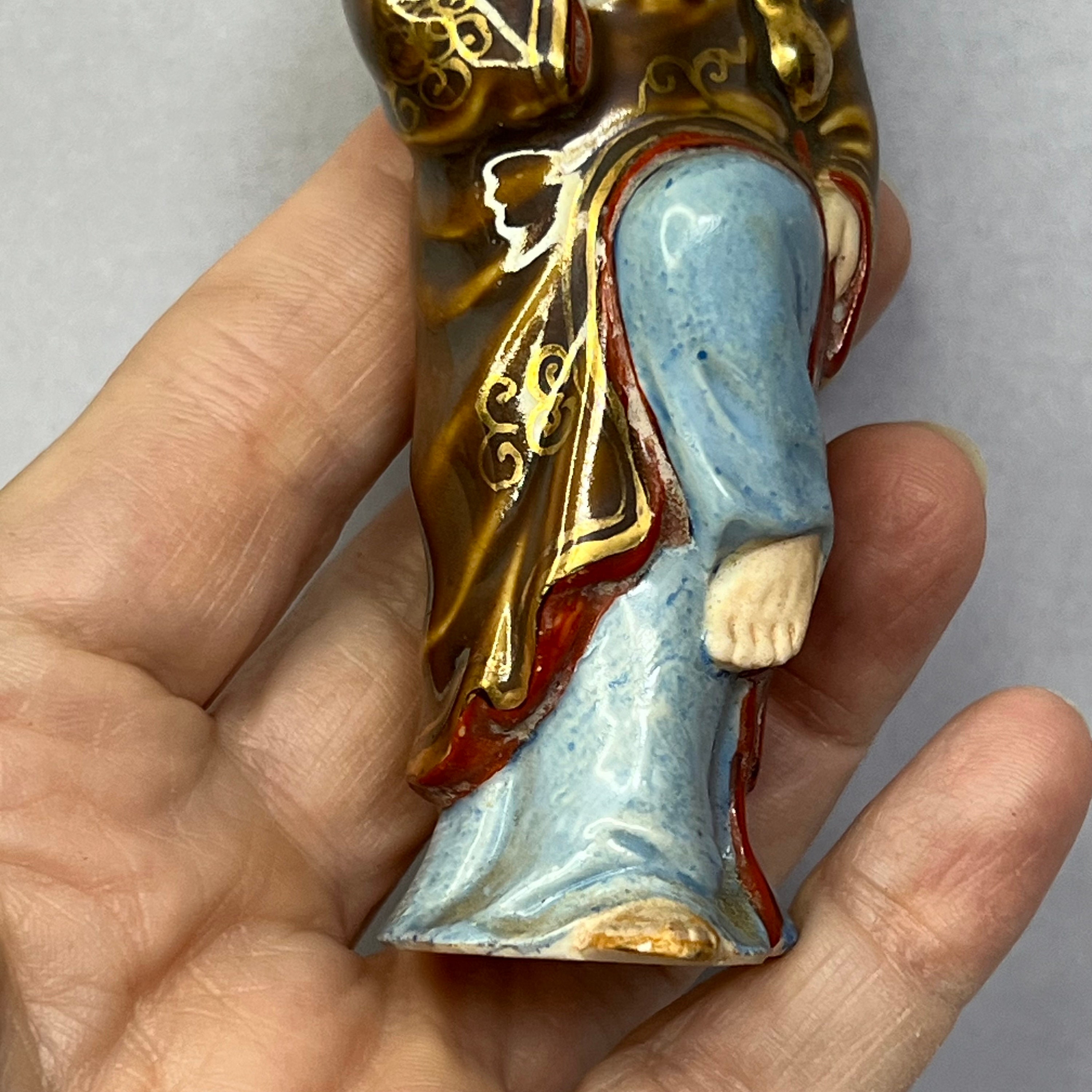 ヴィンテージ中国製不滅の陶器の置物 - Etsy 日本