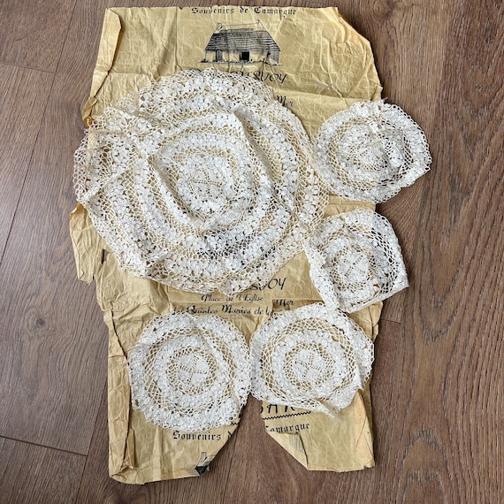Vintage handgemaakte Franse kanten kleedjes Camargue Etsy Nederland