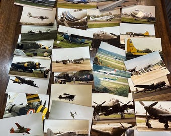 Vintage Colour Photo Collection, Aircraft, Airshow, 80’s, 90’s, Original Photographs